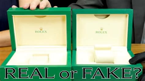 fake rolex box vs real|how to tell if rolex is real.